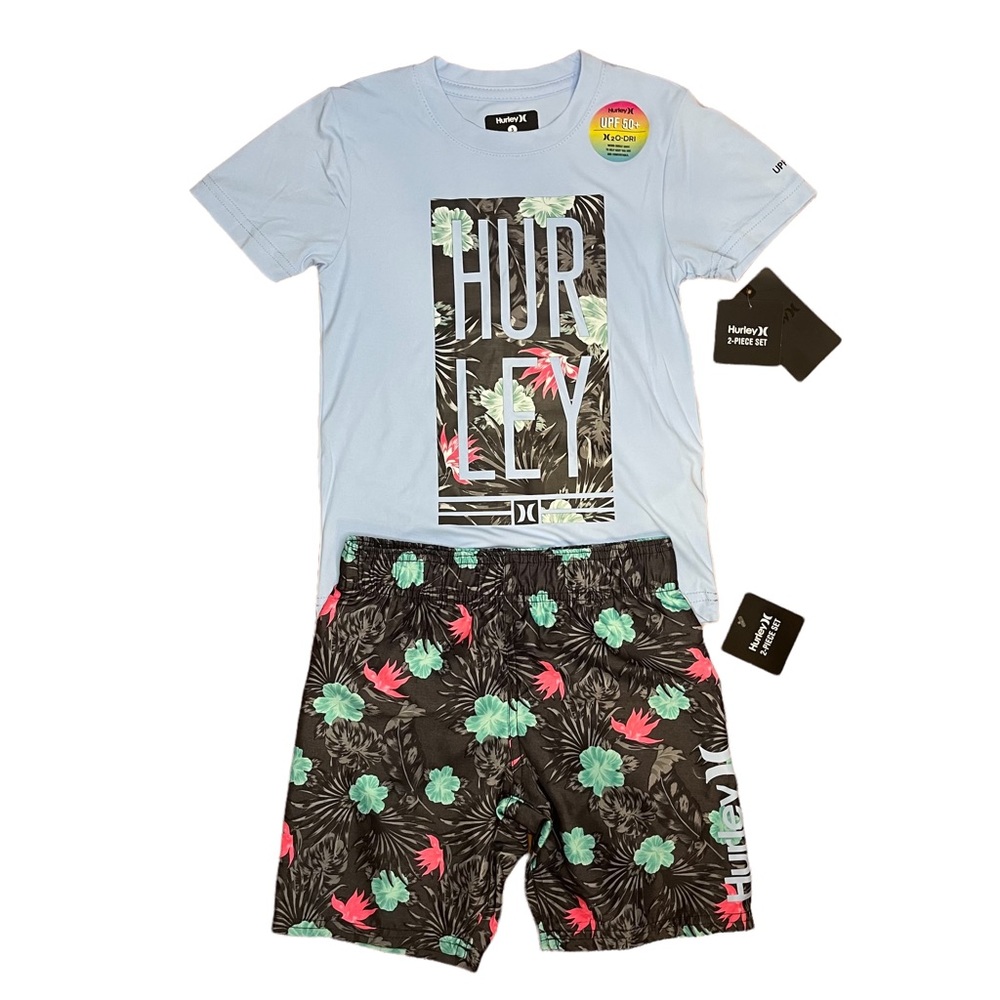 Hurley H20-Dri Tropical Floral 2 Piece Swim Set